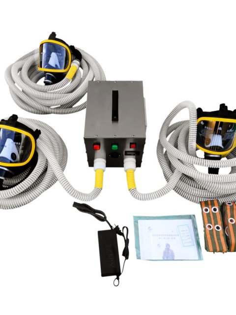 Lithium Battery Powered Long Tube Respirator for Three Persons