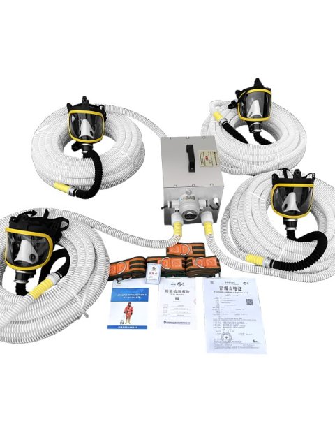 Explosion-Proof Electric Long Tube Respirator for Four Persons with Four Hose Outlets