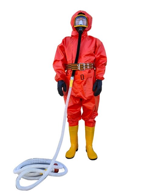 Self-Priming Long Tube Respirator with Full-Face Mask and 5 m to 20 m Hose Options