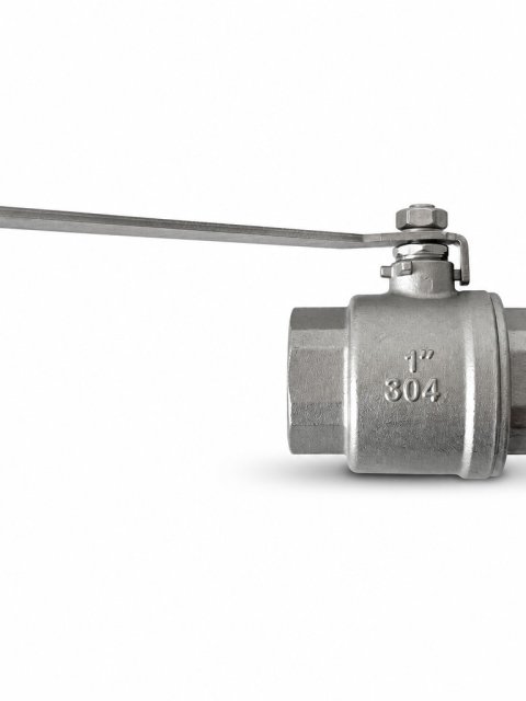 One Inch Stainless Steel 304 Ball Valve with Lever Handle for Eyewash Supply Lines