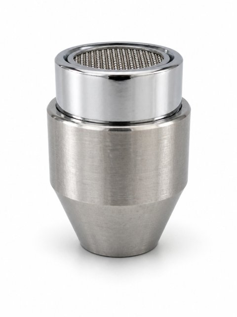 Stainless Steel Eyewash Nozzle with Woven Mesh Strainer